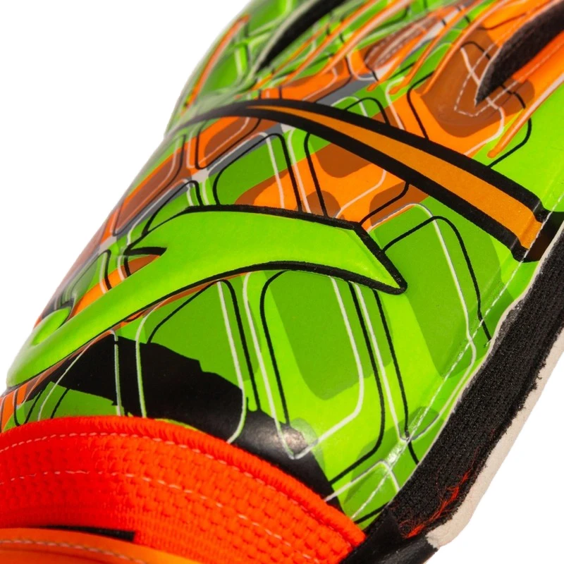 Вратарские перчатки Calcio Fluor Orange Lime