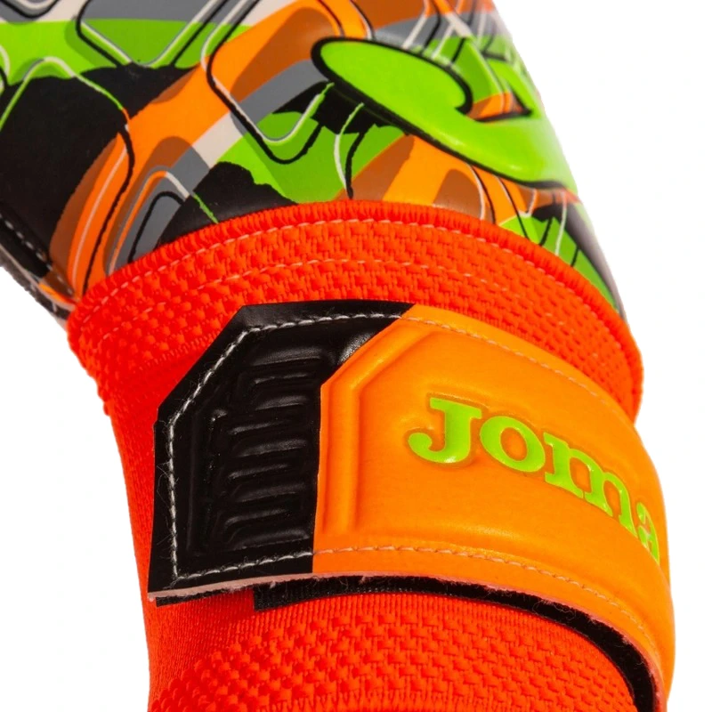 Вратарские перчатки Calcio Fluor Orange Lime